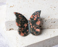 Unakite Butterfly Carving