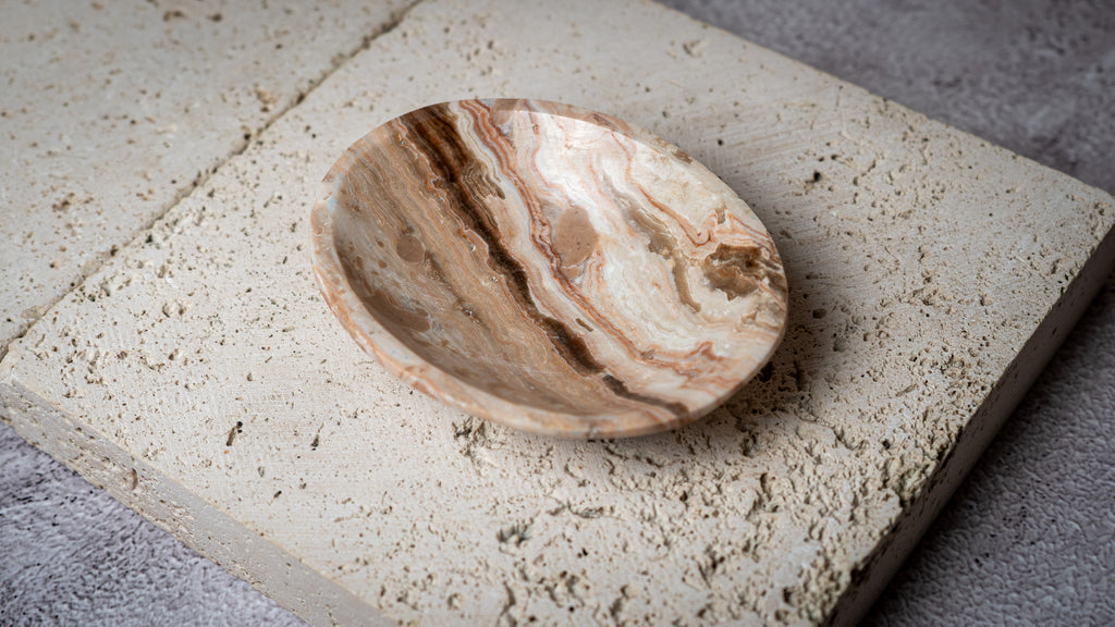 Moroccan Onyx Small Soap-Style Dish