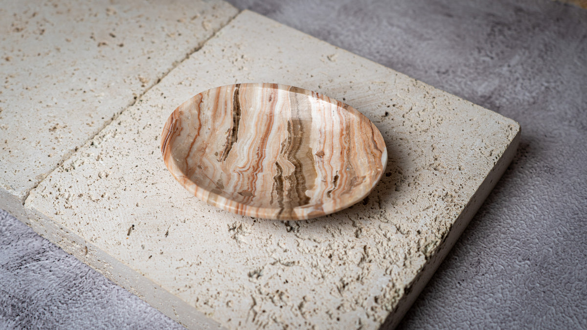 Moroccan Onyx Small Soap-Style Dish