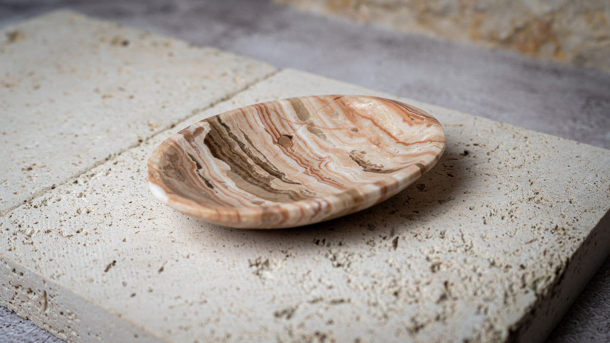 Moroccan Onyx Small Soap-Style Dish