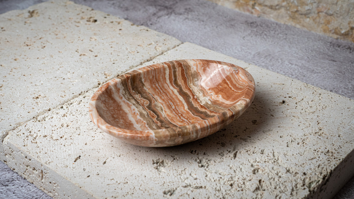 Moroccan Onyx Small Soap-Style Dish