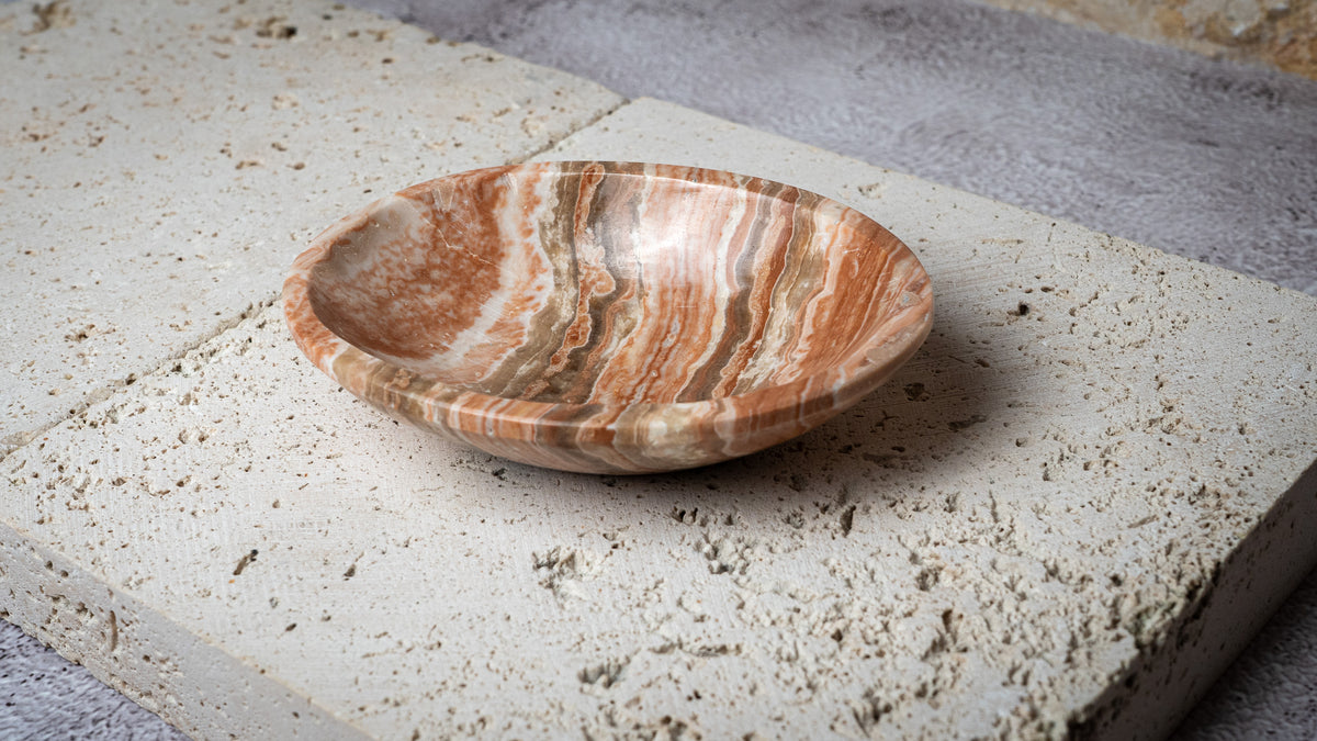Moroccan Onyx Small Soap-Style Dish