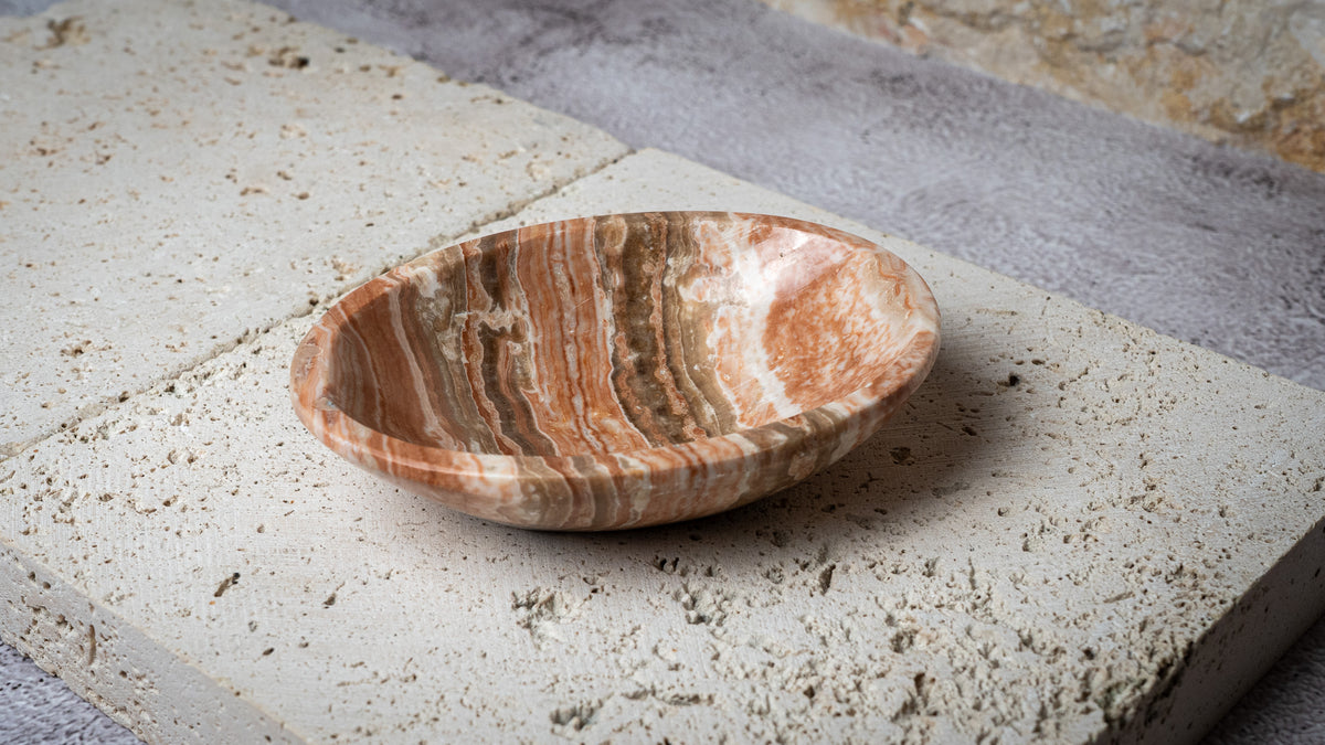 Moroccan Onyx Small Soap-Style Dish