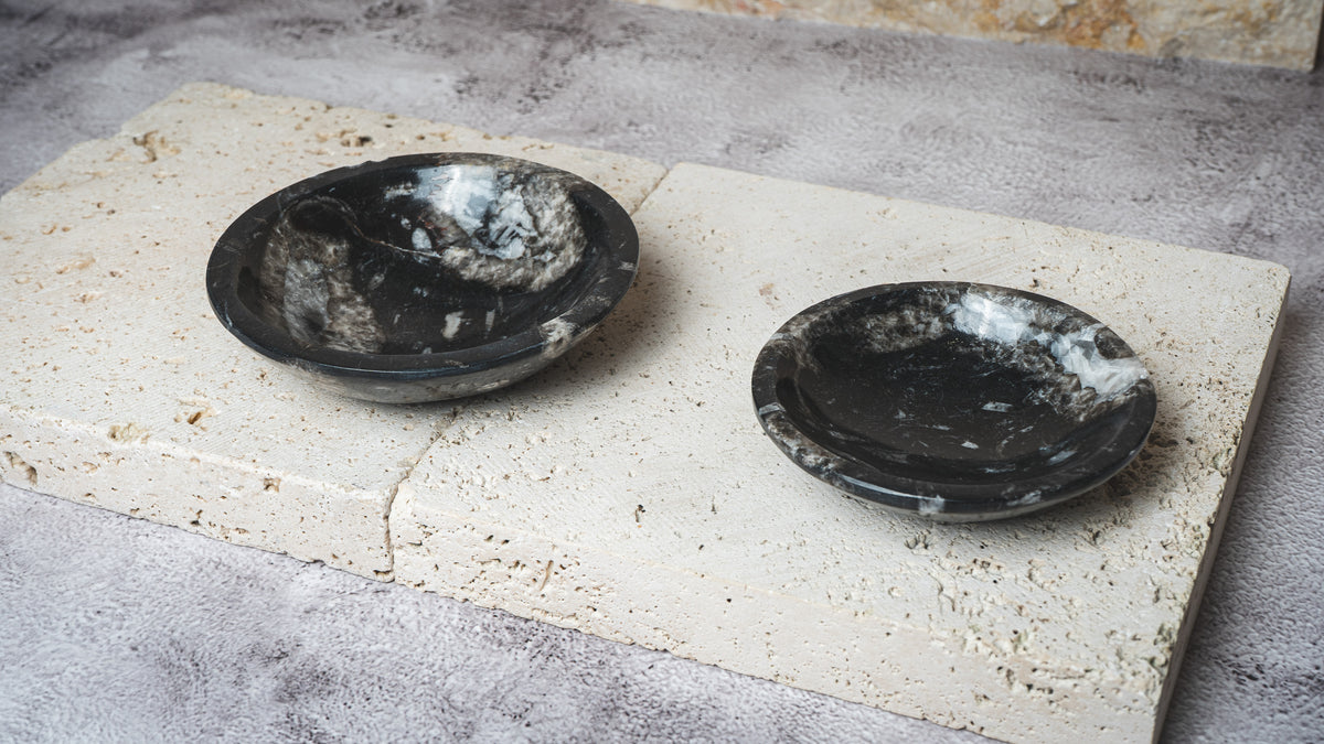 Moroccan Onyx Small Black Plate