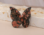 Unakite Butterfly Carving