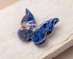 Sodalite Butterfly Carving