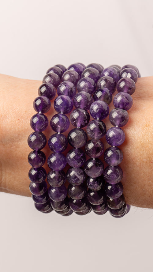 Amethyst bracelet