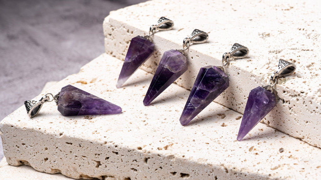 Amethyst Pendulum Pendant