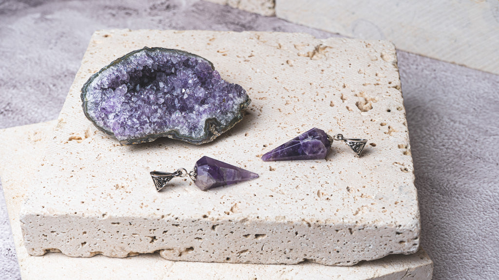 Amethyst Pendulum Pendant