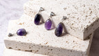 Amethyst Tumble Pendant