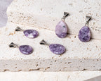 Lepidolite Drop Pendant