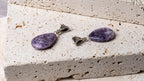 Lepidolite Drop Pendant