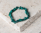 Malachite Chip Bracelet