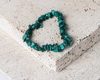 Malachite Chip Bracelet