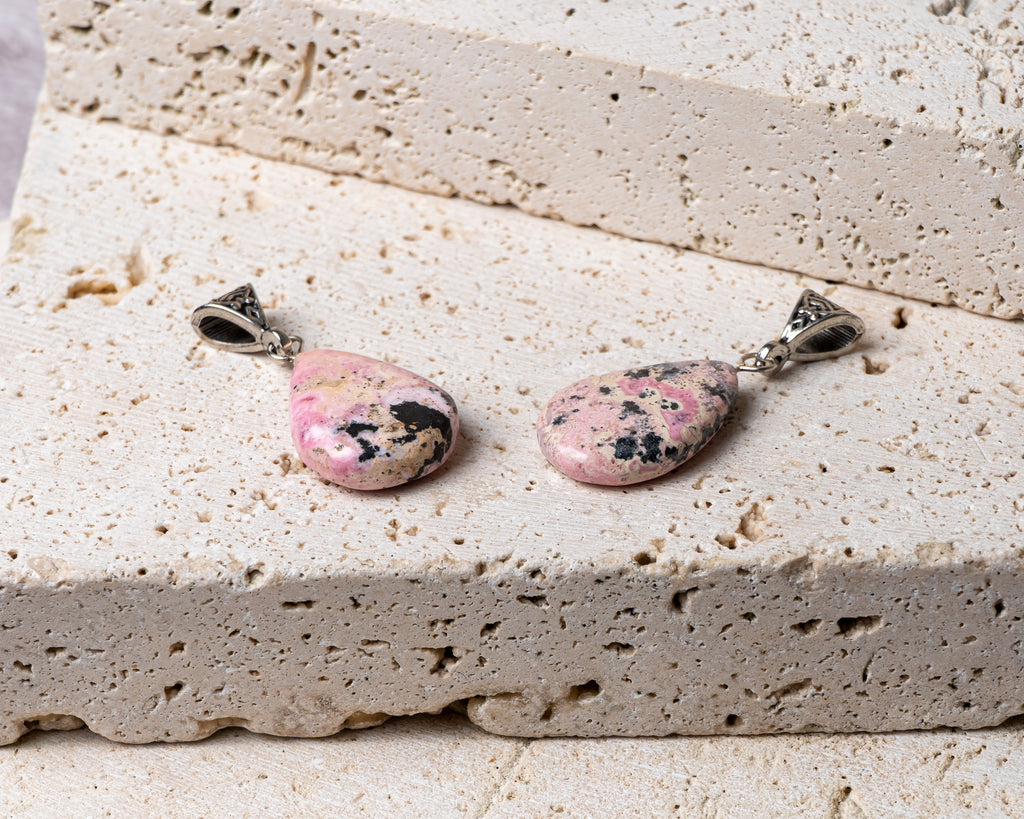 Rhodonite Drop Pendant
