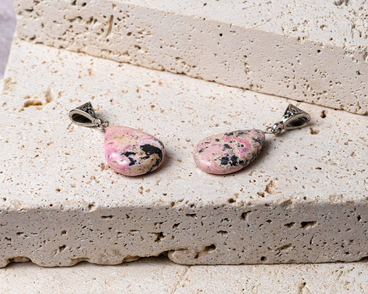 Rhodonite Drop Pendant