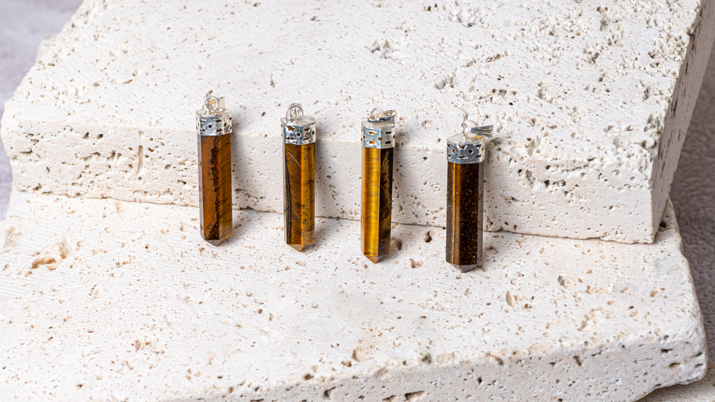 Tiger Eye Pencil Pendant