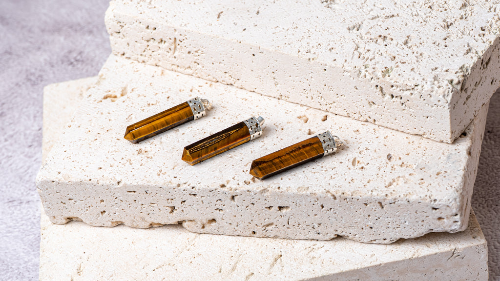 Tiger Eye Pencil Pendant