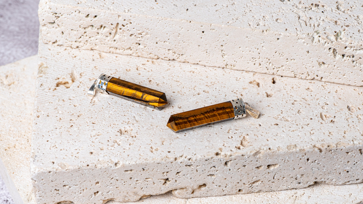 Tiger Eye Pencil Pendant